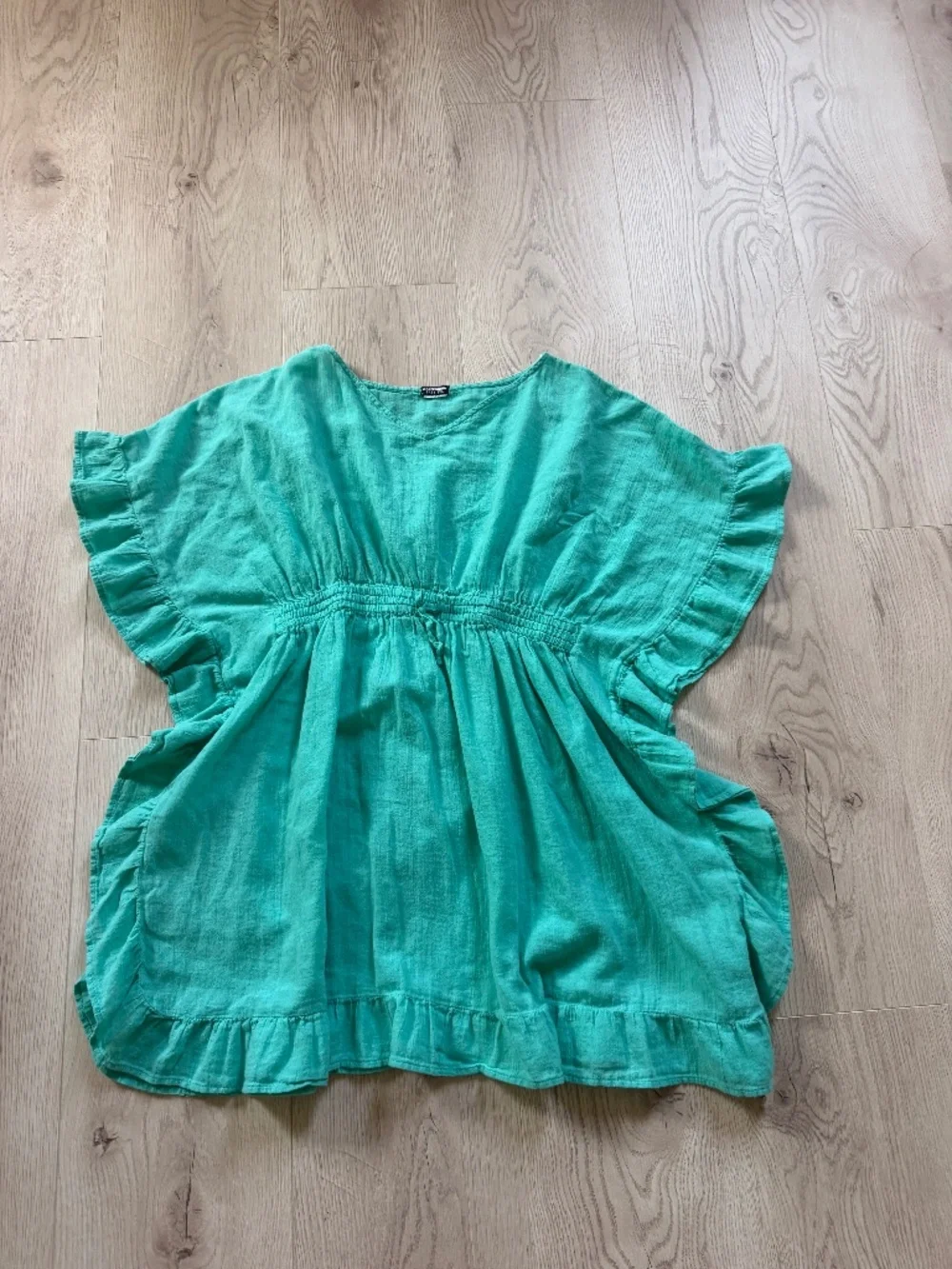 Calzedonia Girls Kaftan Dress - Green Sz. 10